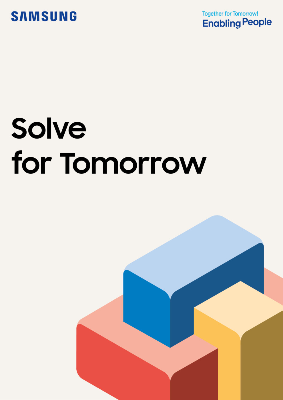 Solve for tomorrow