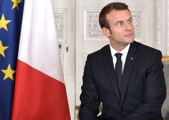 Френският президент Еманюел Макрон се обяви за подкрепа на Украйна